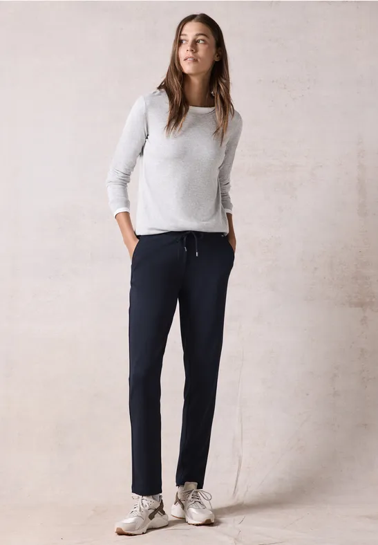Lässige Hose mit Kordelzug