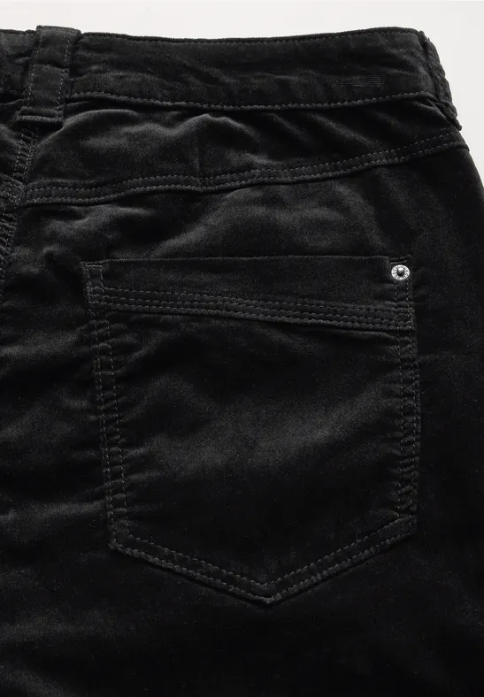 Schmale Samthose