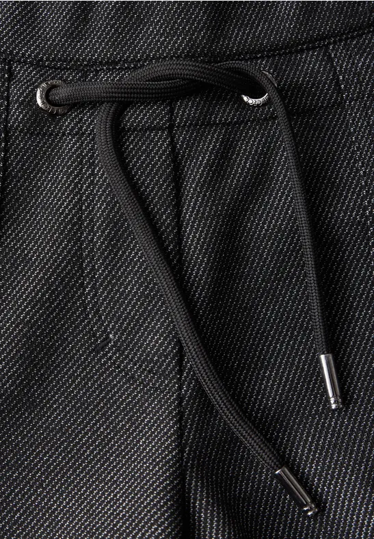 Gemusterte Damen-Hose im Casual Fit