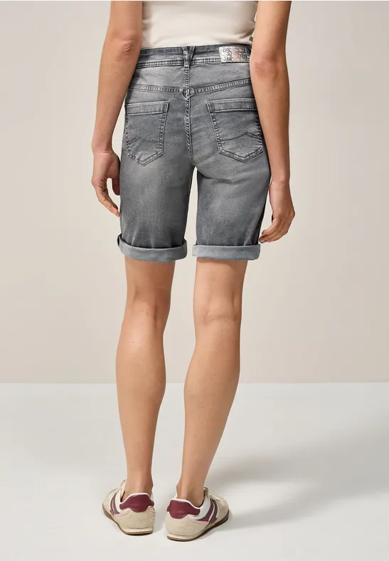 Lässige Denim Bermuda Shorts