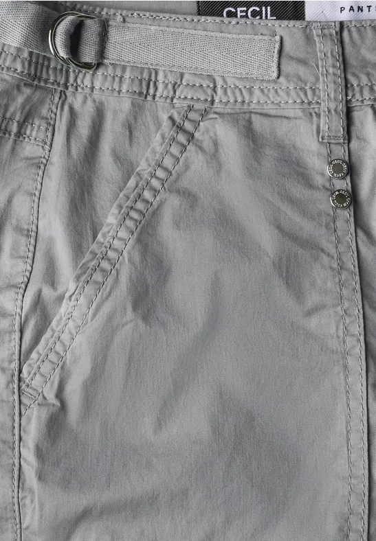 Lässige Cargo-Hose in 7/8-Länge