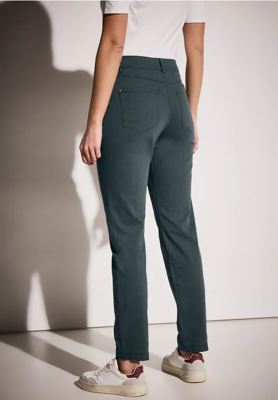Lässige Washed Damen Jeans
