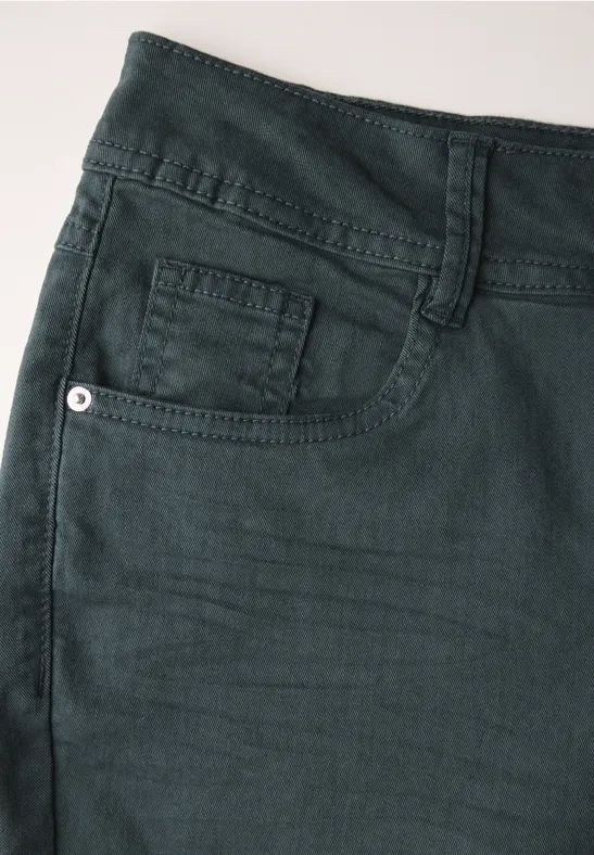 Lässige Washed Damen Jeans