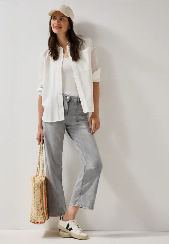 Wide Leg High Waist Jeans