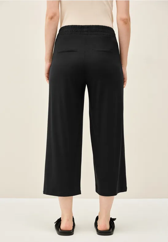 Damen Wide Leg Jerseyhose
