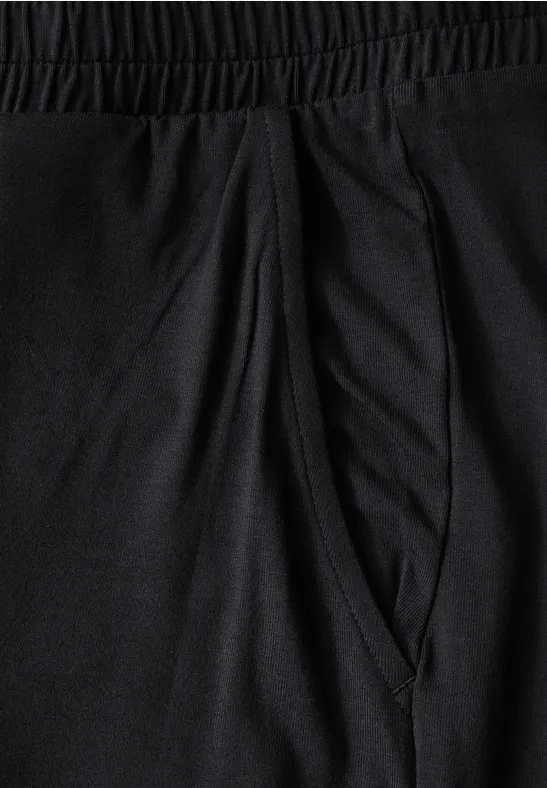 Damen Wide Leg Jerseyhose