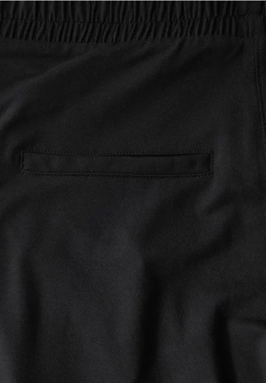 Damen Wide Leg Jerseyhose