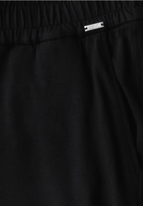 Damen Wide Leg Jerseyhose