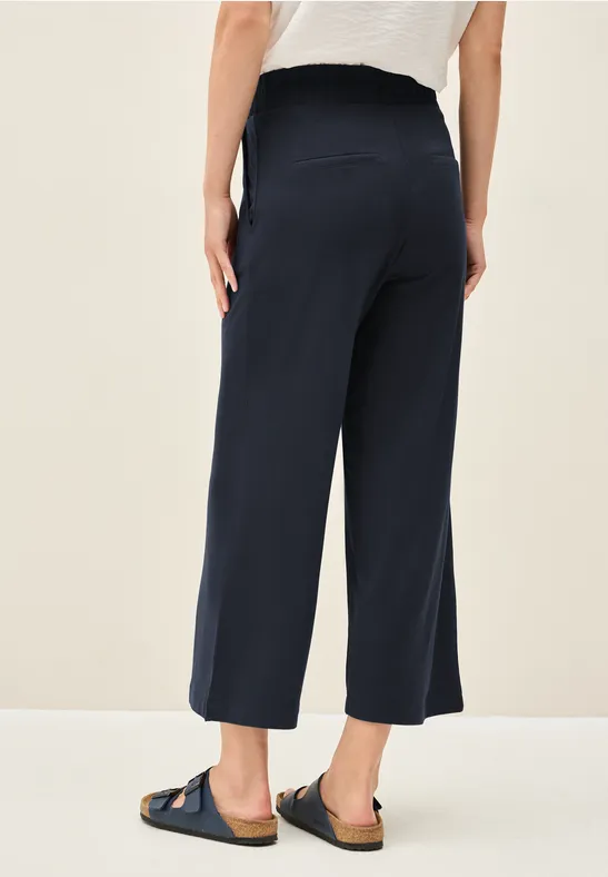 Komfortable High-Waist Wide Leg Hose