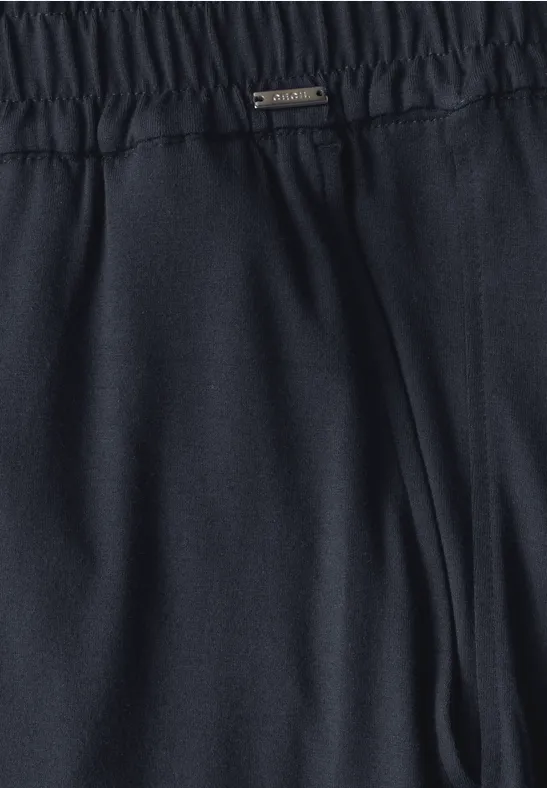 Komfortable High-Waist Wide Leg Hose