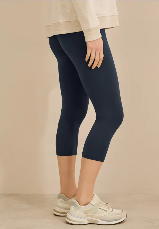 Bequeme Stretch-Capri-Leggings