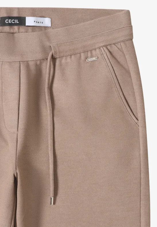 Damen Wide-Leg Hose mit hohem Bund