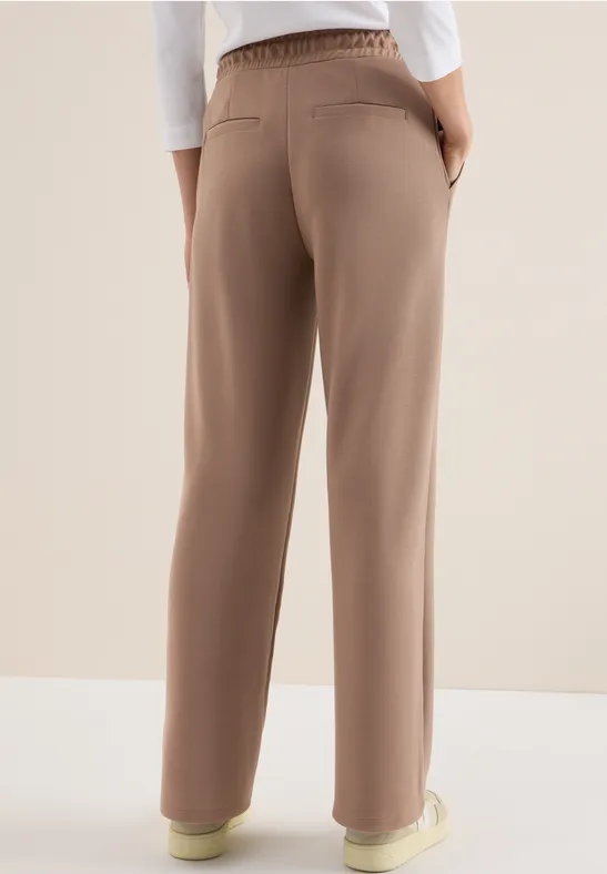 Damen Wide-Leg Hose mit hohem Bund