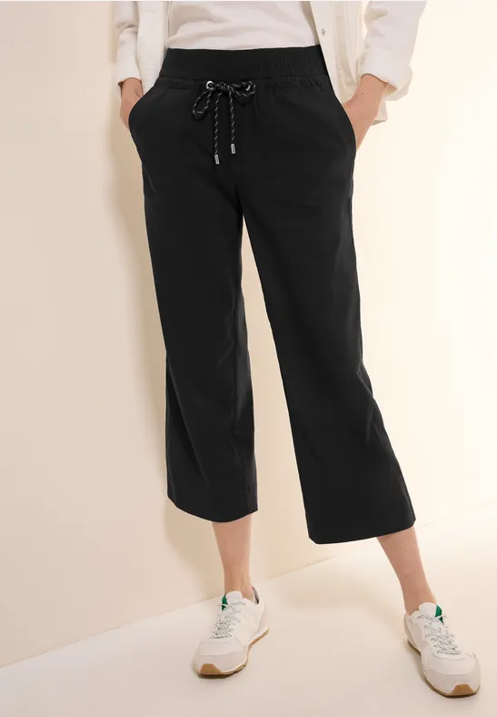 Damen Loungehose mit weitem Bein