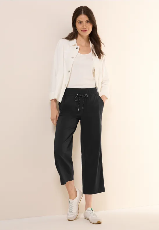 Damen Loungehose mit weitem Bein