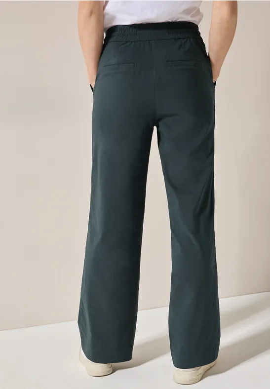Damen Wide Leg Freizeit Hose