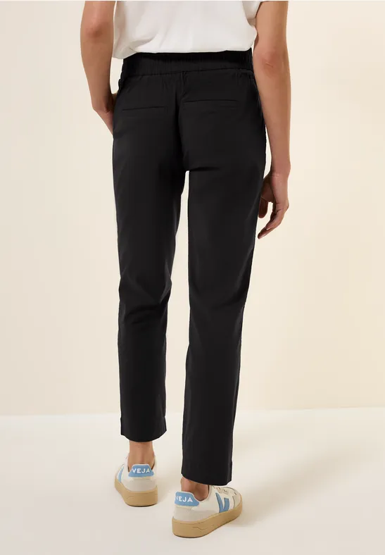 Damen Casual Fit Mid-Waist Hose