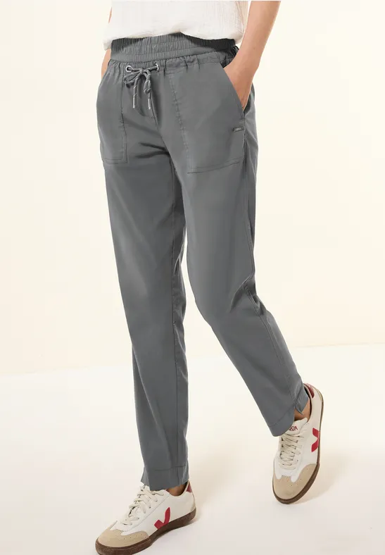 Damen Casual Fit Hose in Grau