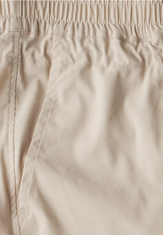 Beige Cargo-Hose mit lockerer Passform