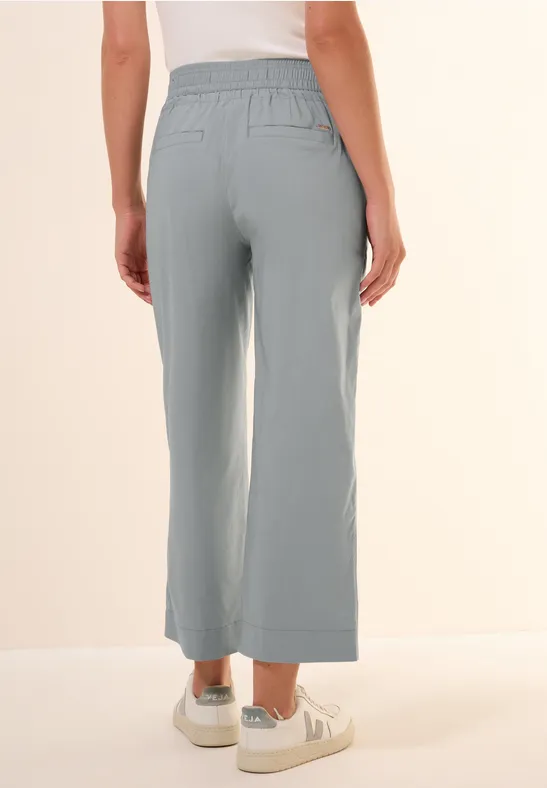 Damen 7/8 Hose mit weitem Bein