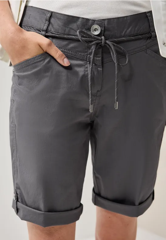 Lässige Bermuda-Shorts mit Tunnelzug