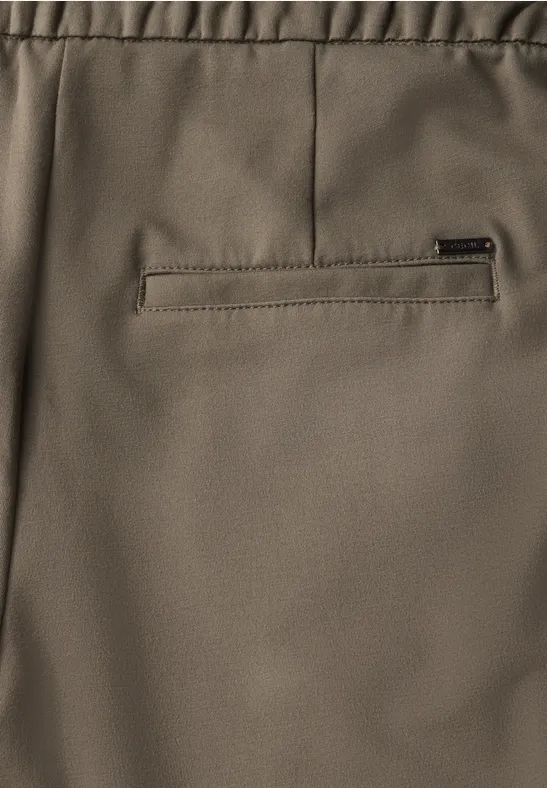 Lässige Jerseyhose mit Kordelzug