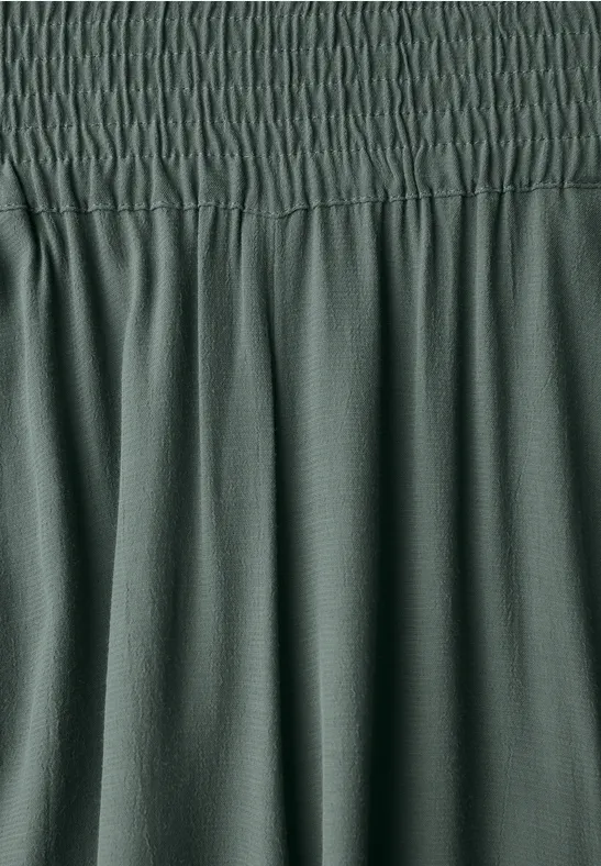 Damen Wide Leg Krepphose