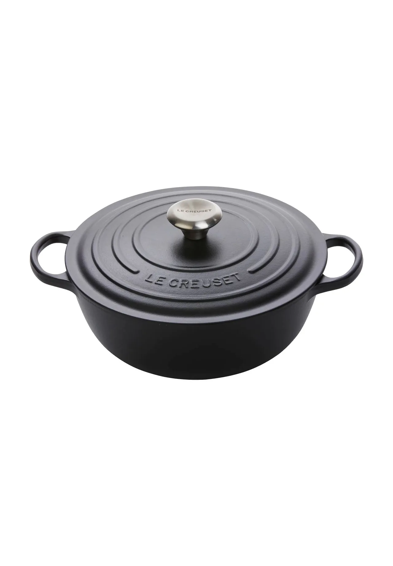 LE CREUSET® Bräter "La Marmite", Gusseisen, Ø 26 cm, schwarz, 99