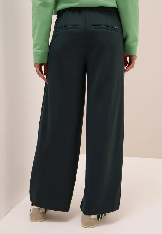 Damen Jersey-Loungehose mit geradem Bein
