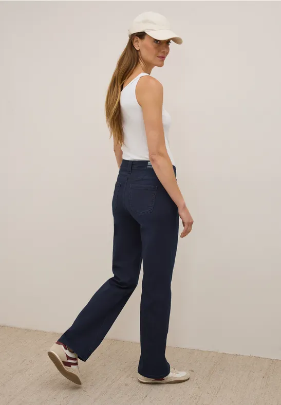 Weit geschnittene Jeanshose