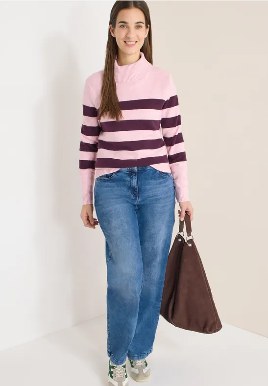 Damen Wide Leg Jeans Denim