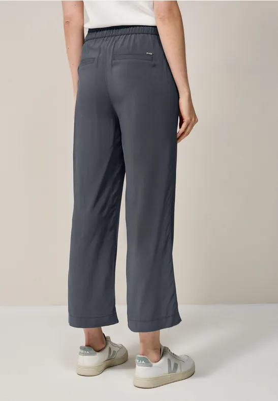 Damen Straight Leg Viskose Hose