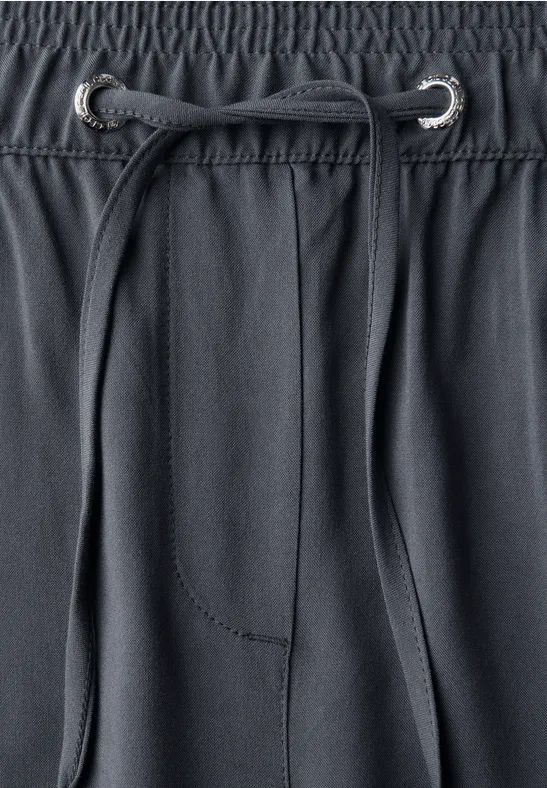 Damen Straight Leg Viskose Hose