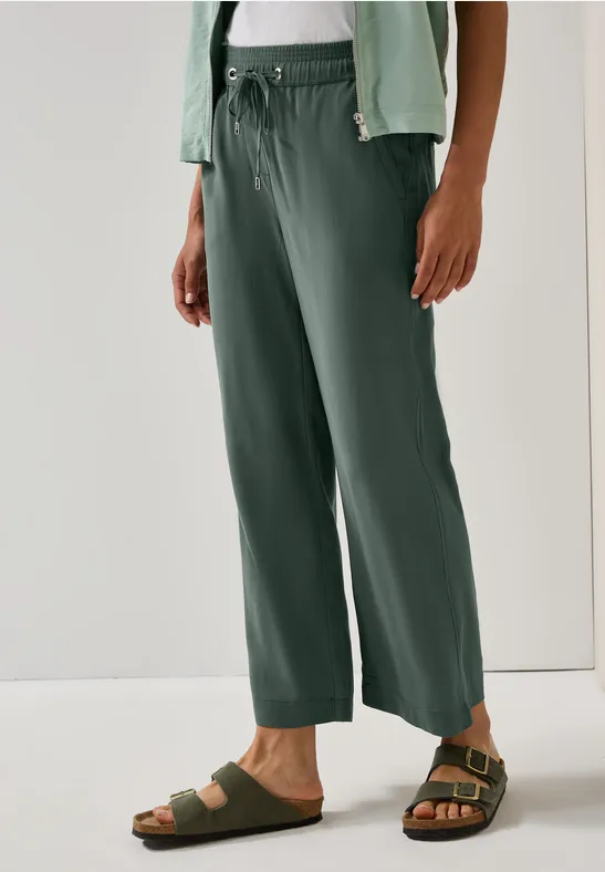 Gerade Hose mit lockerer Passform