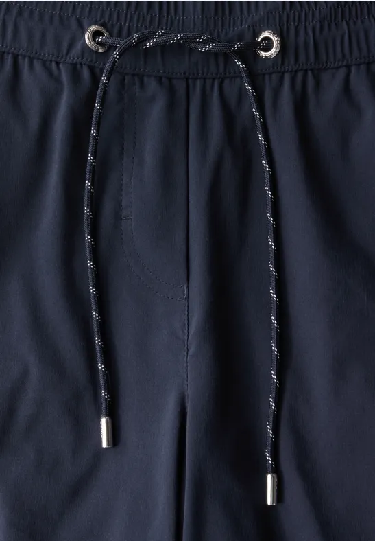 Weitbeinige Cropped Culottes