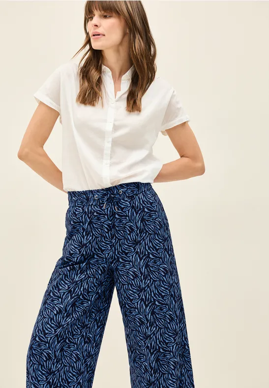 Damen Wide Leg Sommerhose