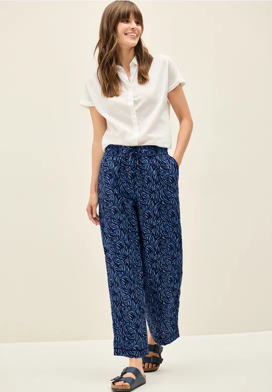 Damen Wide Leg Sommerhose
