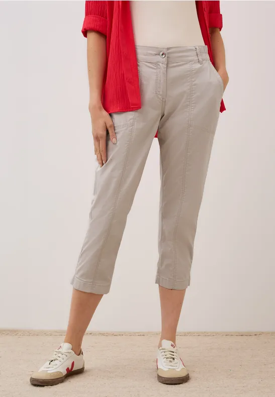 Lässige 3/4-Hose mit bequemer Passform