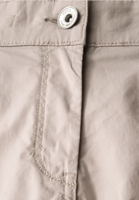 Lässige 3/4-Hose mit bequemer Passform