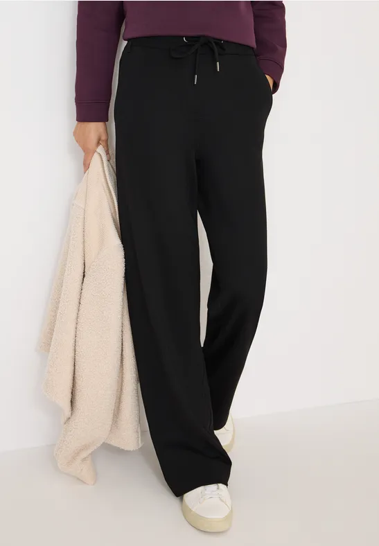 Damen Jersey-Hose mit entspannter Passform