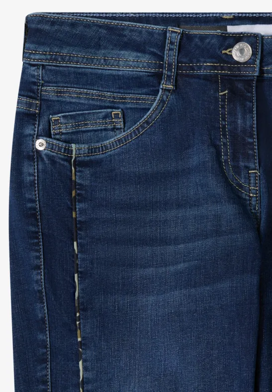 Damen Loose Fit Jeanshose aus Denim