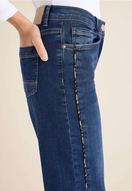 Damen Loose Fit Jeanshose aus Denim