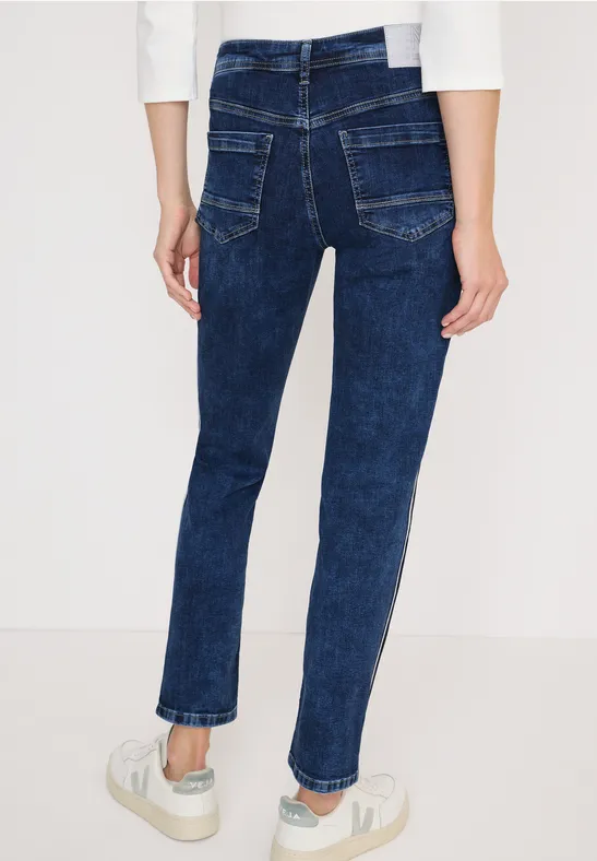 Damen Loose Fit Jeanshose aus Denim