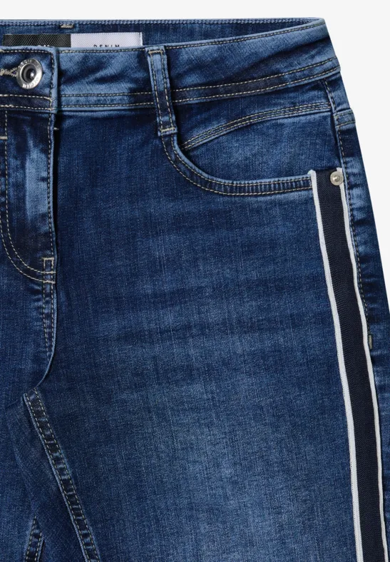 Damen Loose Fit Jeanshose aus Denim