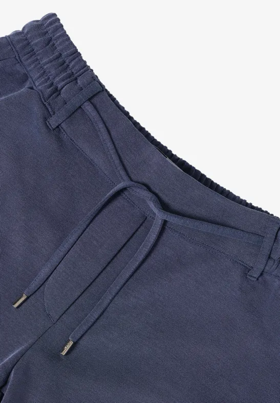 Weite Jersey-Freizeithose