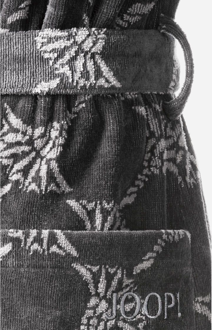 Eleganter Velours-Wickel mit Kornblumenmuster