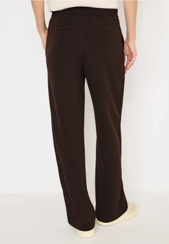 Weite Loungehose mit Seitenstreifen