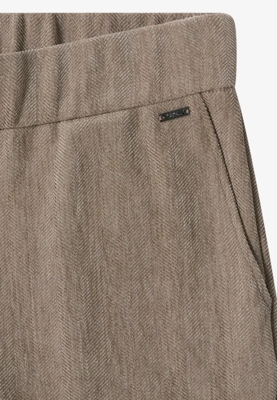 Weite Chenille-Loungewear-Hose