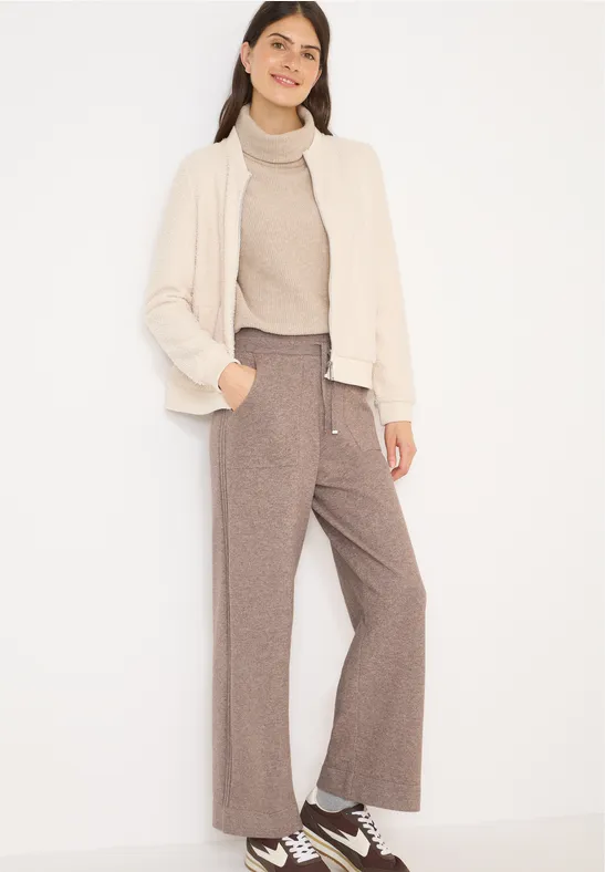 Weite Strick-Loungehose