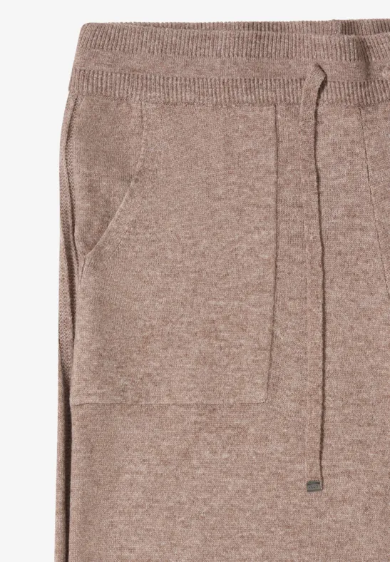 Weite Strick-Loungehose